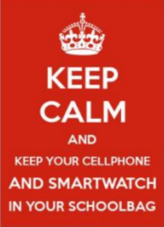 Telefoons en smartwatches op CBS PJF